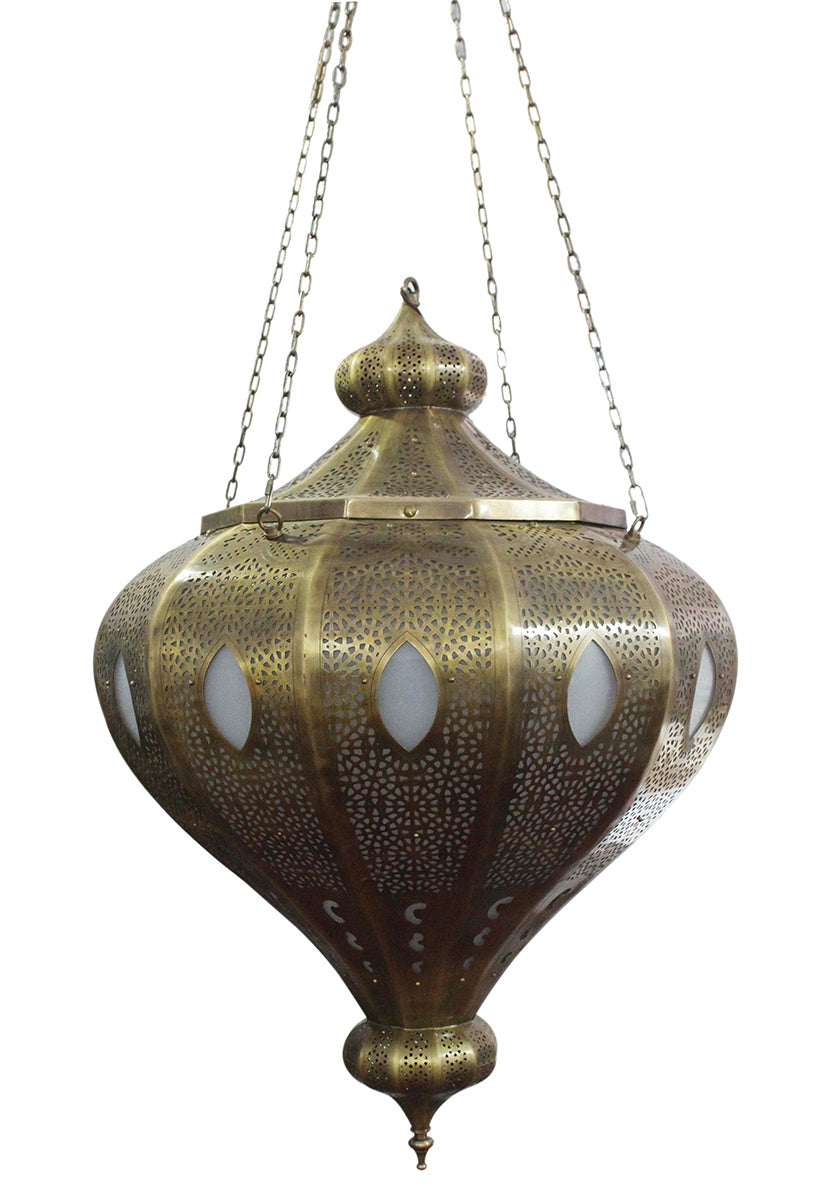 Atlas : Brass Pendant