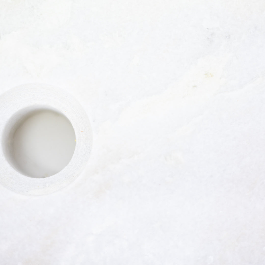 Parul : Marble Basin, Hammered Exterior Finish
