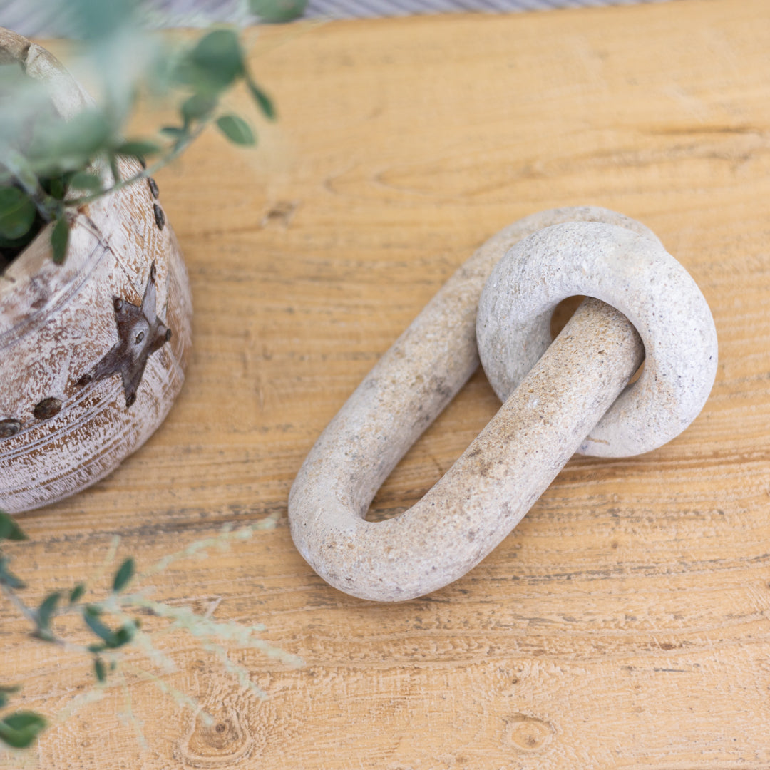 Shana : Lime Stone Double Chain