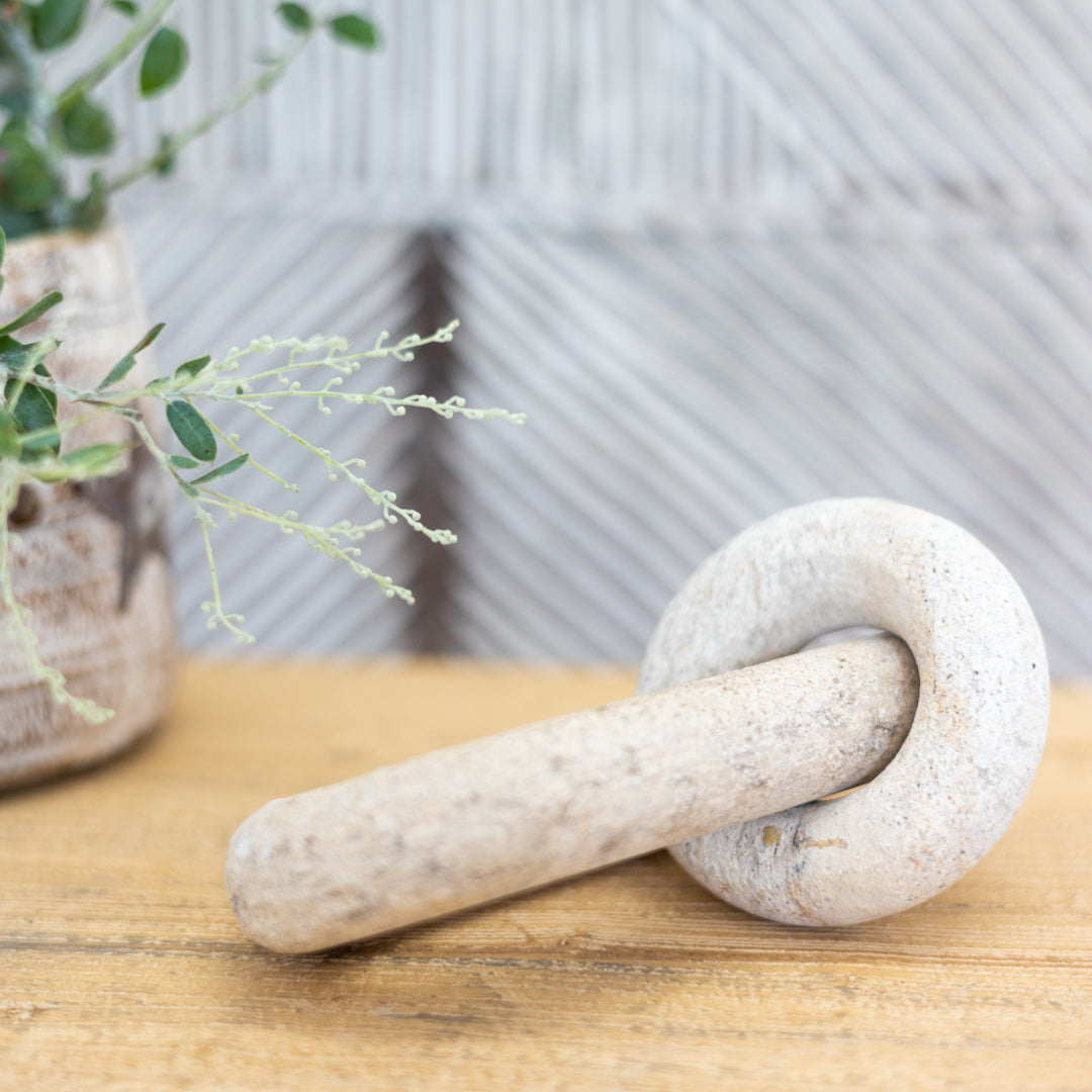Shana : Lime Stone Double Chain