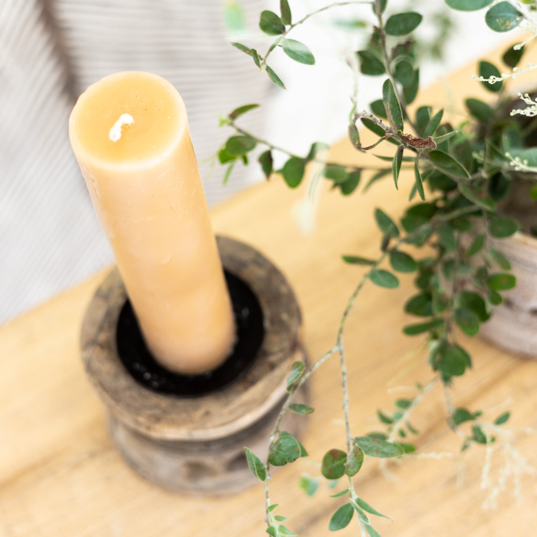 'Mazi Candle, Beige (Minimum 4)