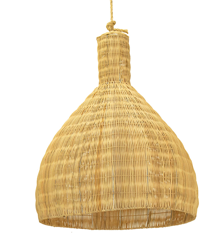 Keeya Rattan Beehive Pendant 50cm diam x 60cm h