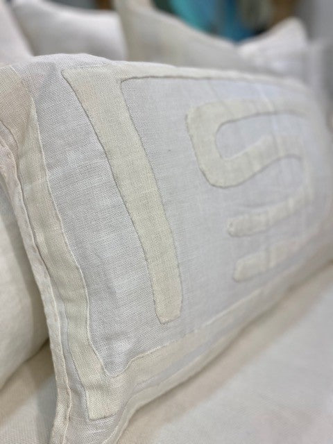 Luana : Linen Cushion, Lumbar