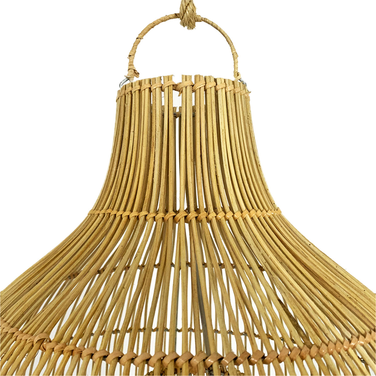 CLEARANCE PENDANT : Bawang : Narrow Fish trap Pendant Light