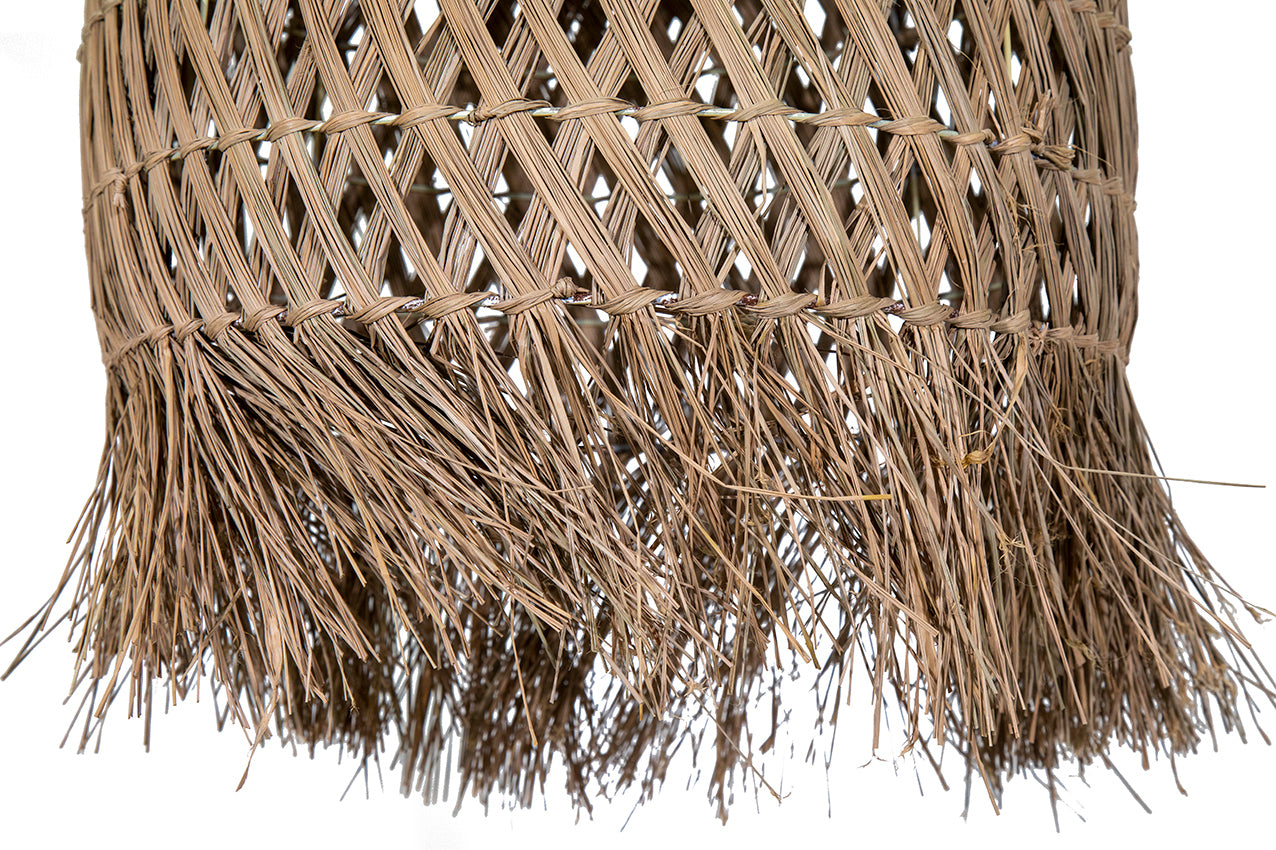 Apilan : Palm Leaf 45cm Dome Pendant Light .