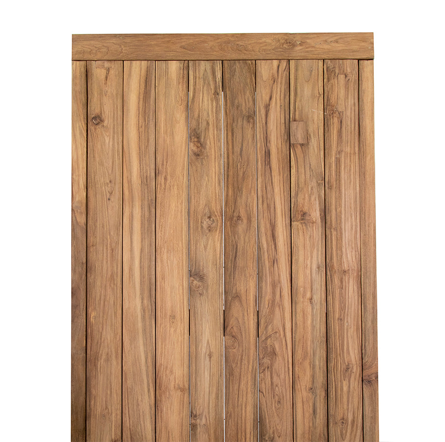 Richard : Classic Recycled Teak Outdoor Dining Table, Natural 210cm x 100cm x 75cm h