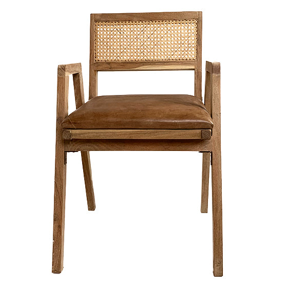 Zayn : Leather Dining Chair