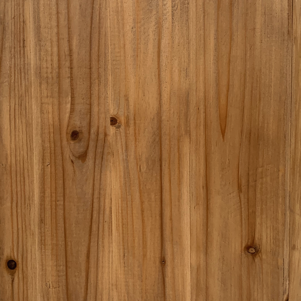 Kani : Tall Bedside Table, Natural Reclaimed Pine