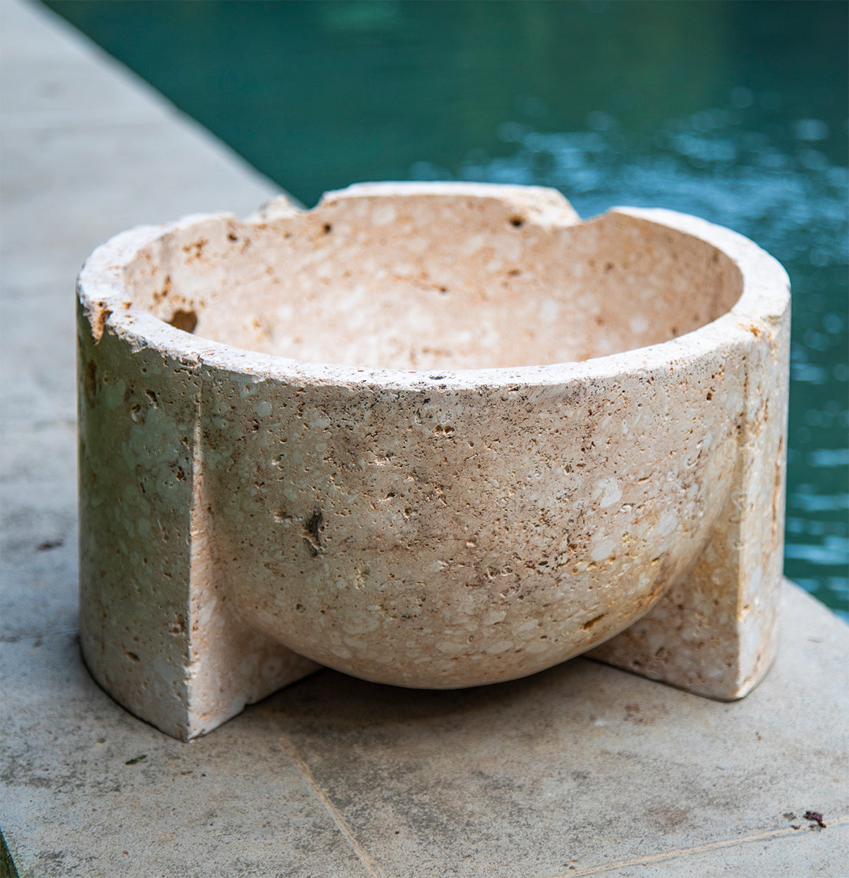 Phiri : Fossilised Coral Bowl