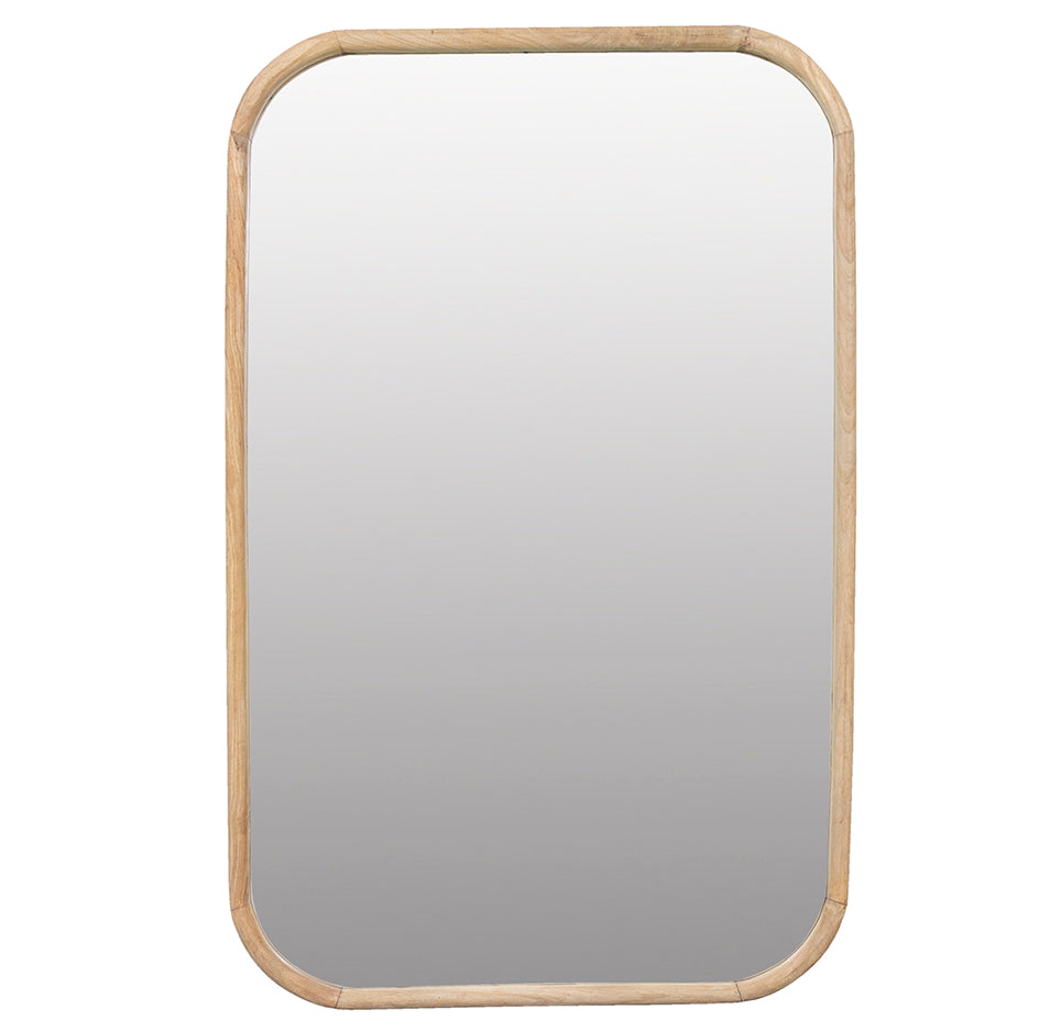 Mirror : Jagavi : Wood Frame Mirror, 61 cm