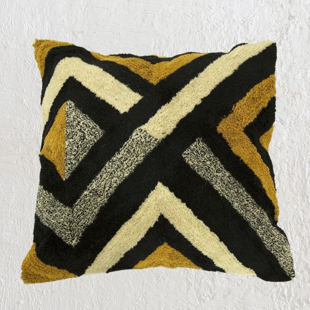 Shakan : Tribal Cushion, Square