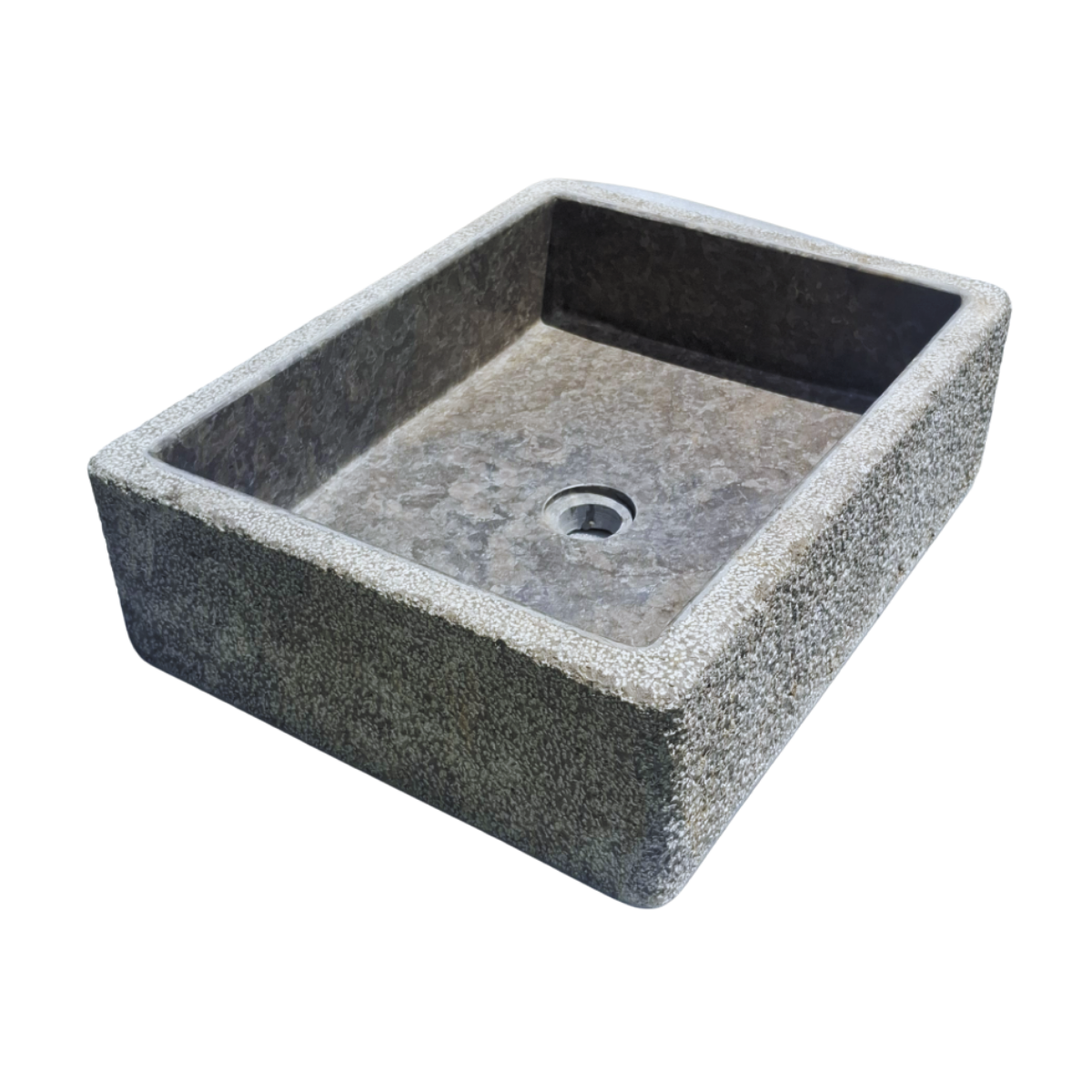 Bode : Charcoal Marble Basin with Hammered finish