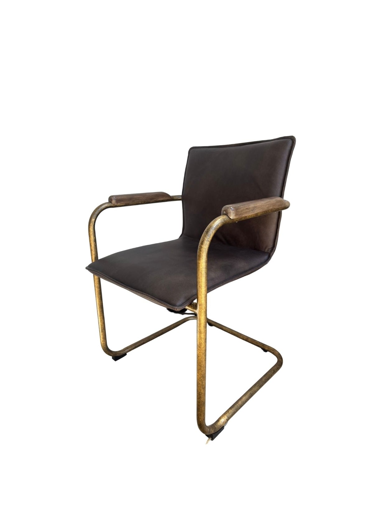 Alessia : Leather Dining Chair Lead