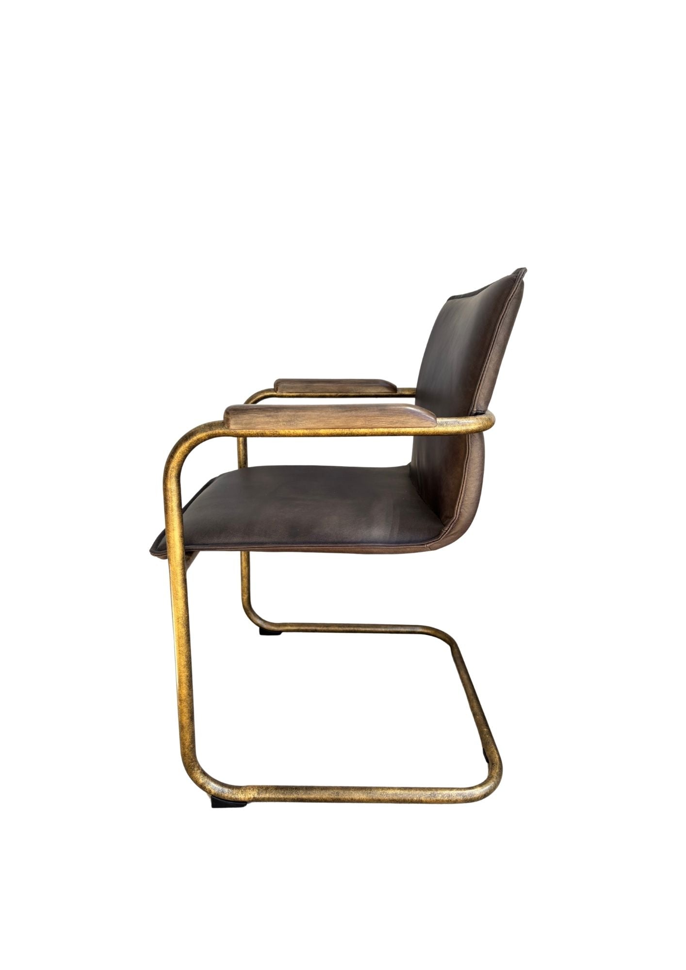 Alessia : Leather Dining Chair Lead