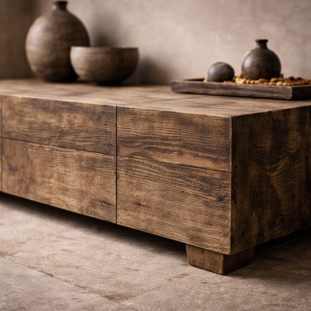 RIETI LOW CONSOLE AND ENTERTAINMENT UNIT 250cm