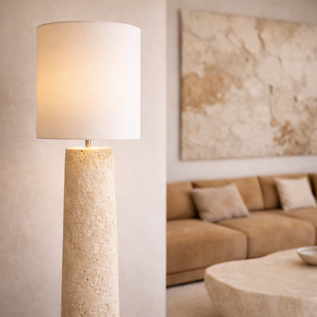 MICHA TERRACOTTA FLOOR LAMP