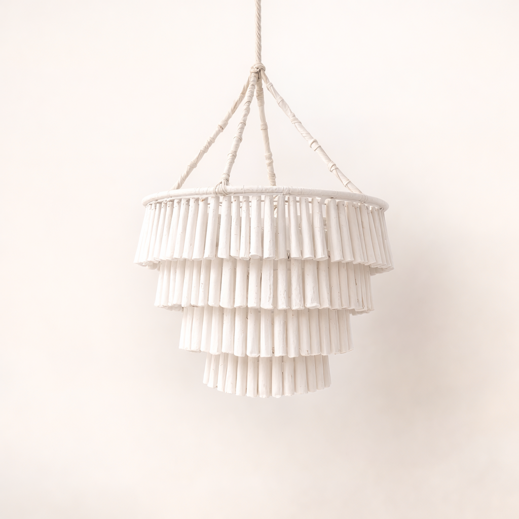 Gianna : Resin drops chandelier