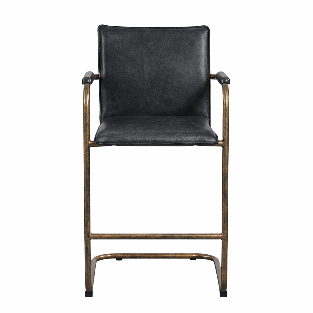 Alessia : Bar stool, Lead colour