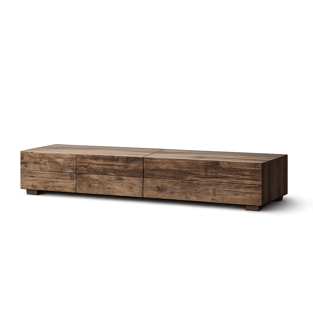 RIETI LOW CONSOLE AND ENTERTAINMENT UNIT 250cm