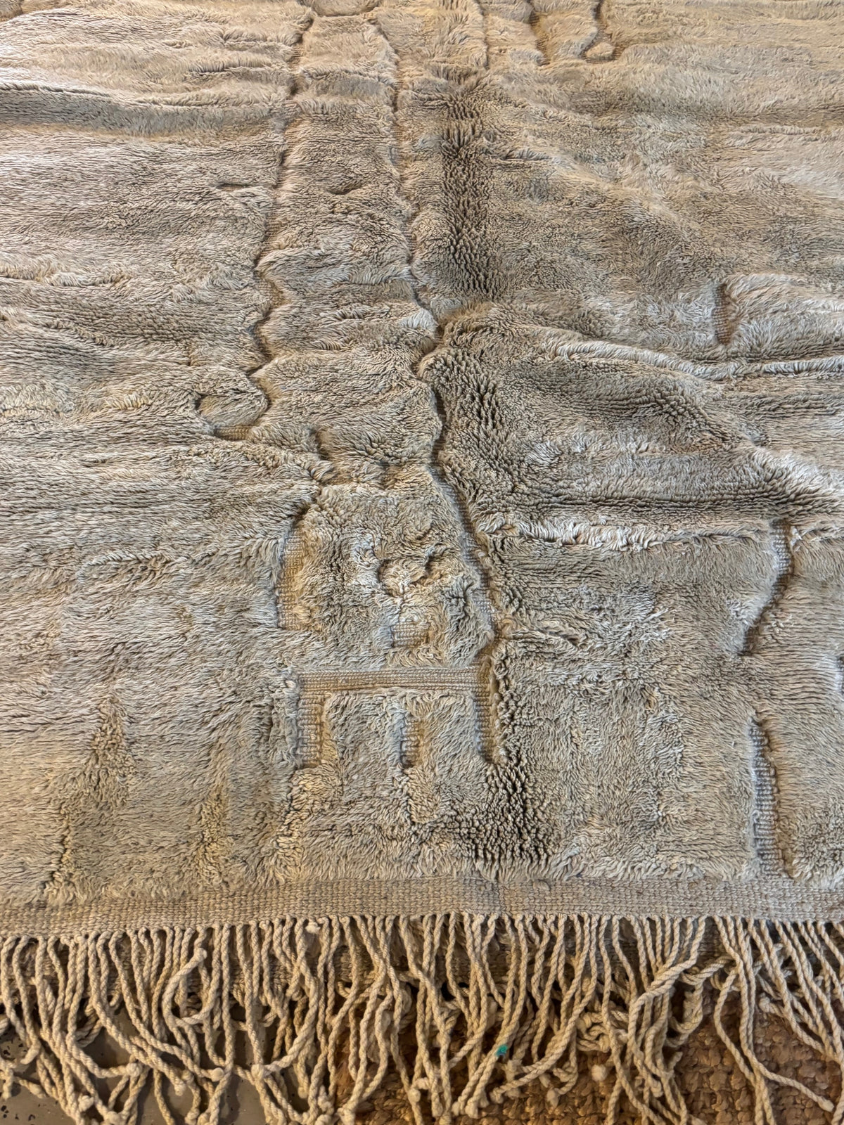 Agadir : Moroccan Rug, Taupe Large