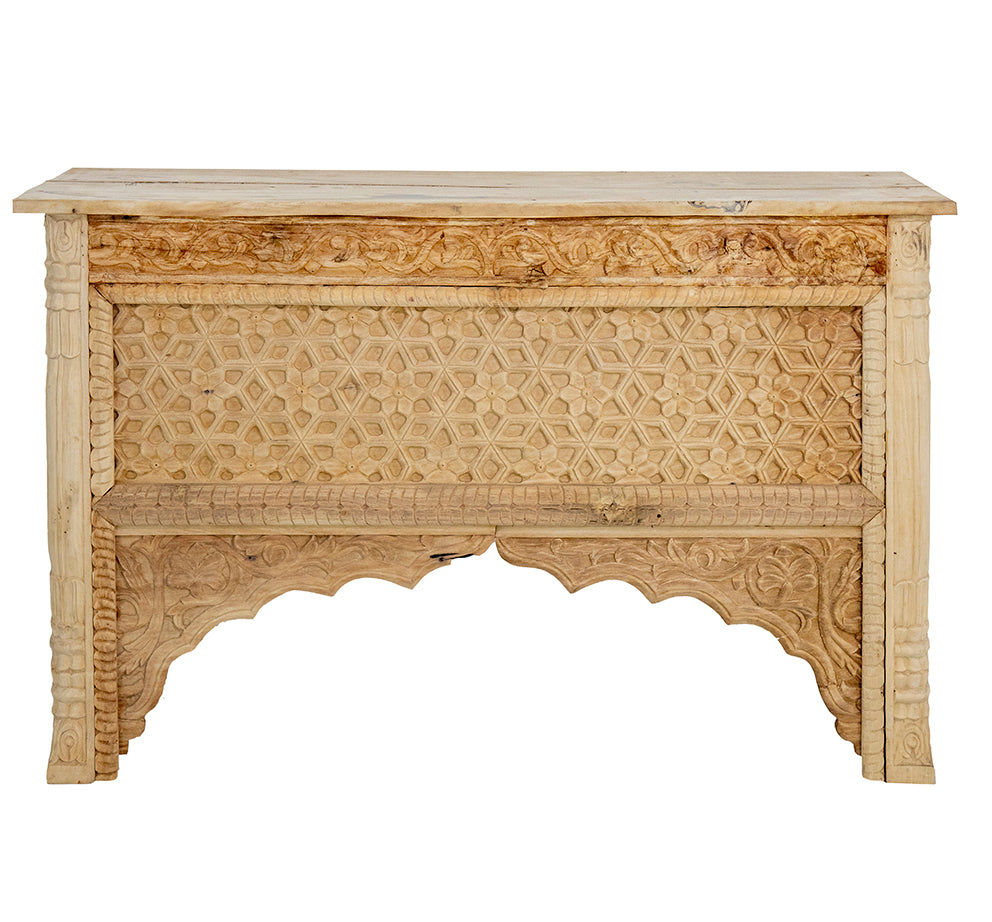 JAHANGIR CARVED INDIAN CONSOLE