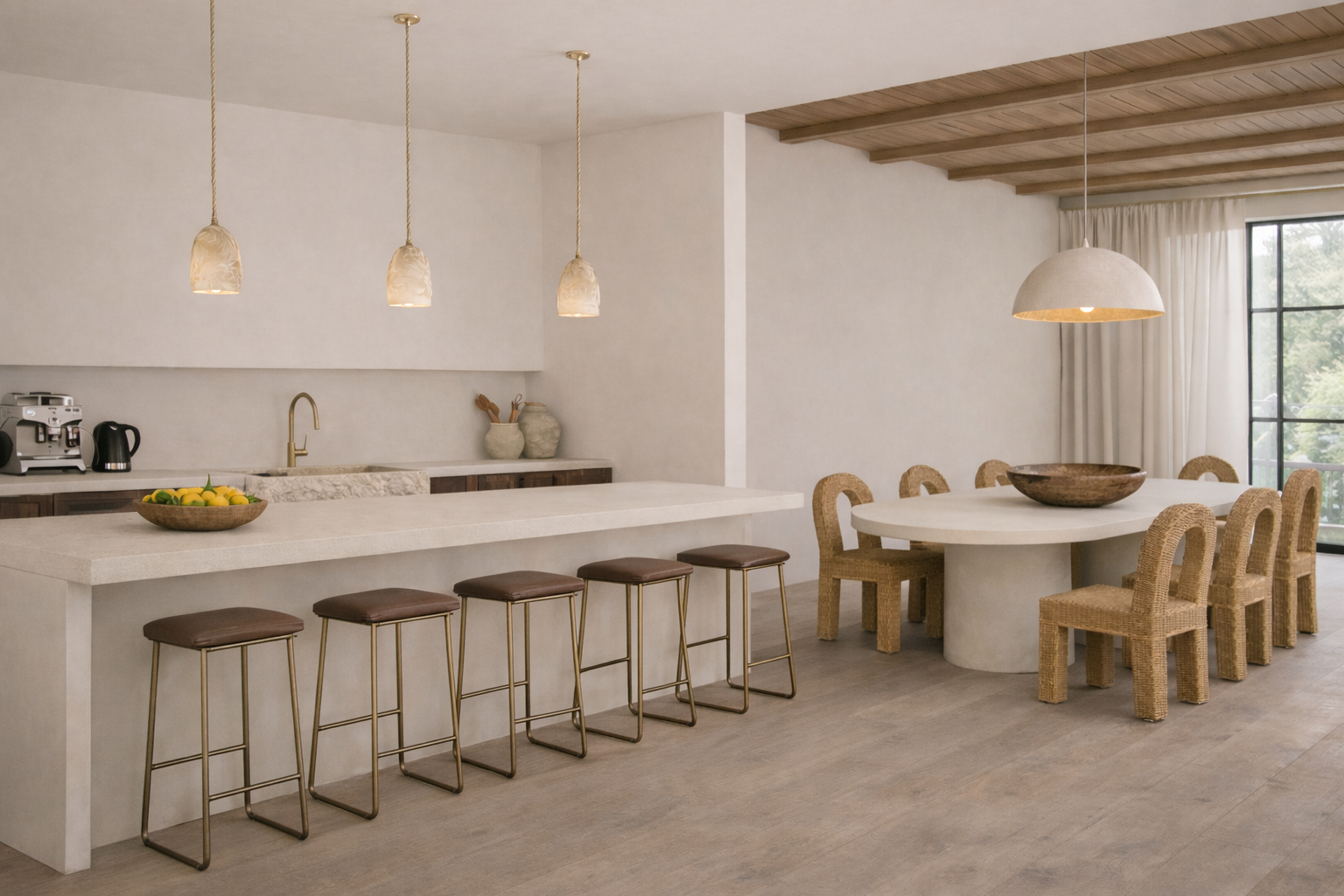 Alina : Onyx Pendant Light