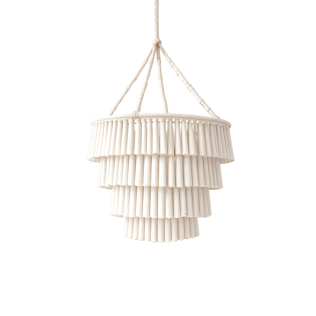 Gianna : Resin drops chandelier