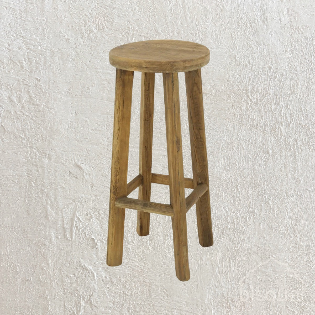 Huang : Recycled Pine Bar Stool 65cm