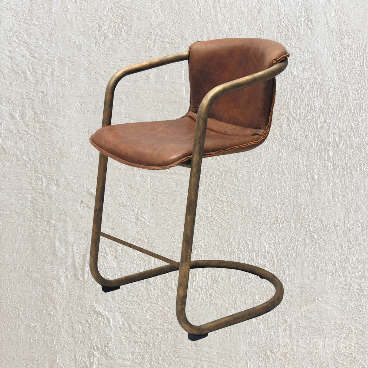 Orlando Leather Bar Stool