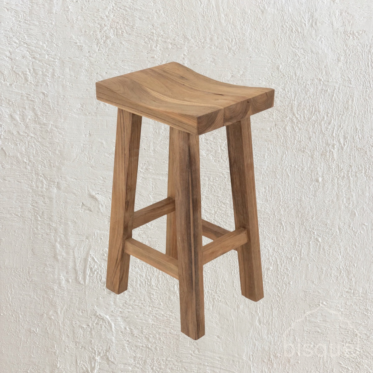 Santi Indoor/Outdoor Bar Stool, Natural BisqueTraders
