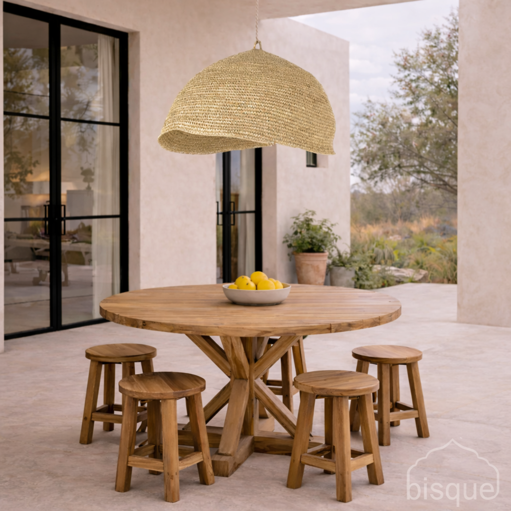 Bulan : Sisal pendant