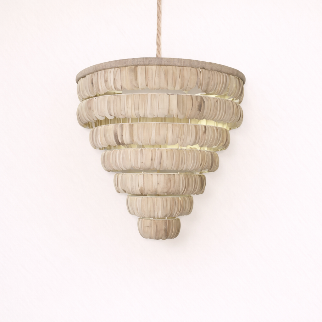 Juna : Coconut chandelier