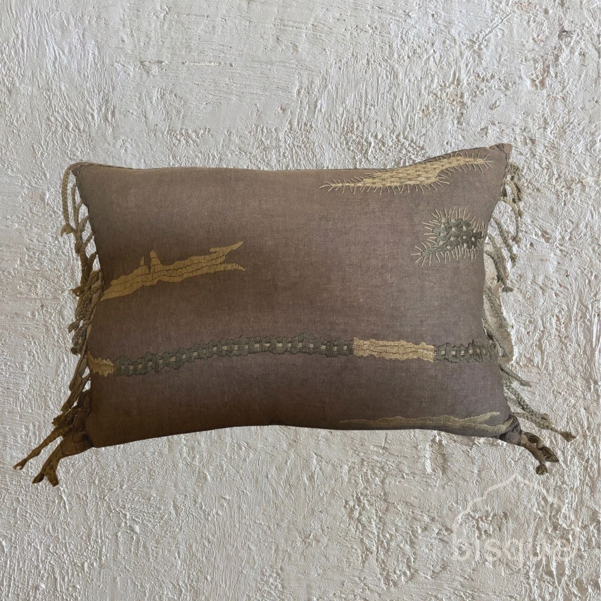 ELBERETHB linen cushion 60 x 40