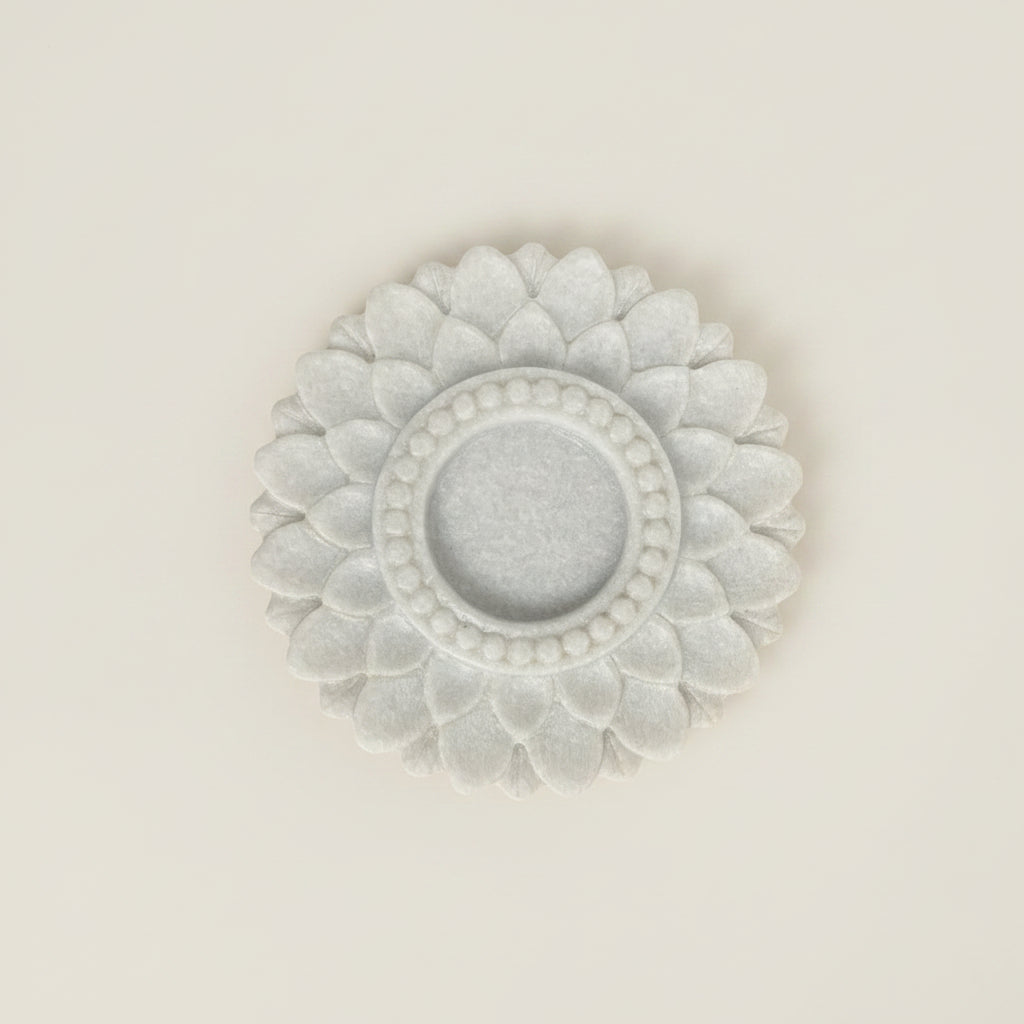 Visu : Marble Candle Plate