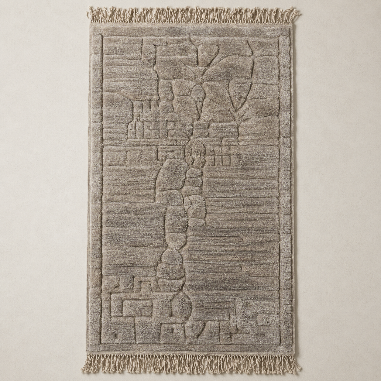 Moroccan Rug : Taroudant | Taupe | Small | 1.76m x 2.85