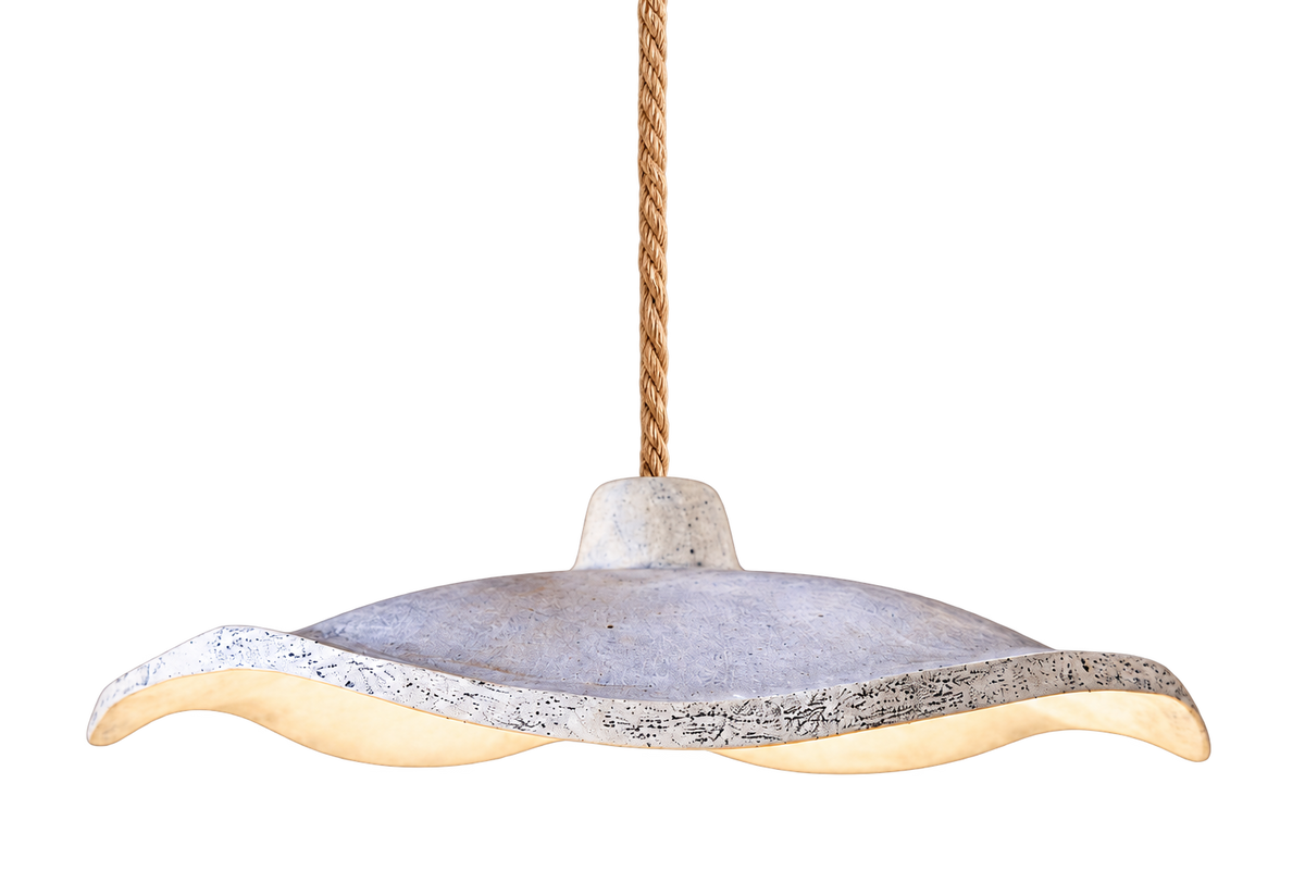 LAST Pendant : Allegra : Resin Light | White