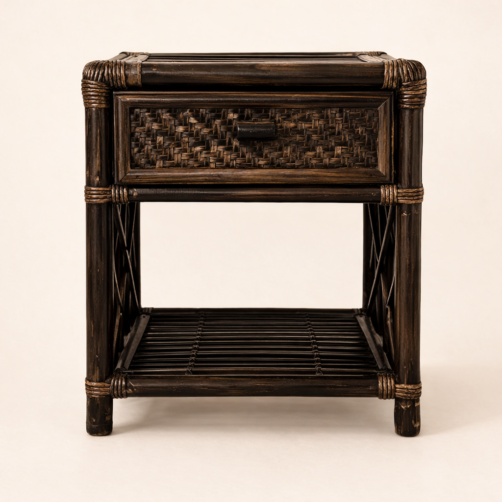 Bamboo Bedside Table