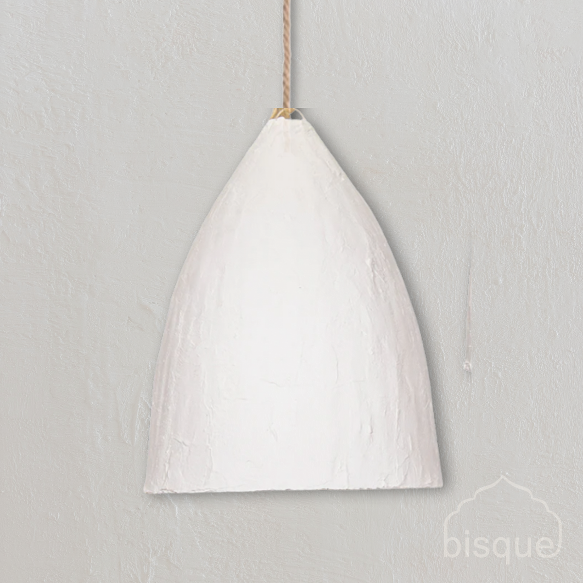 Chege : Clay Tall Dome Pendant Light, Small