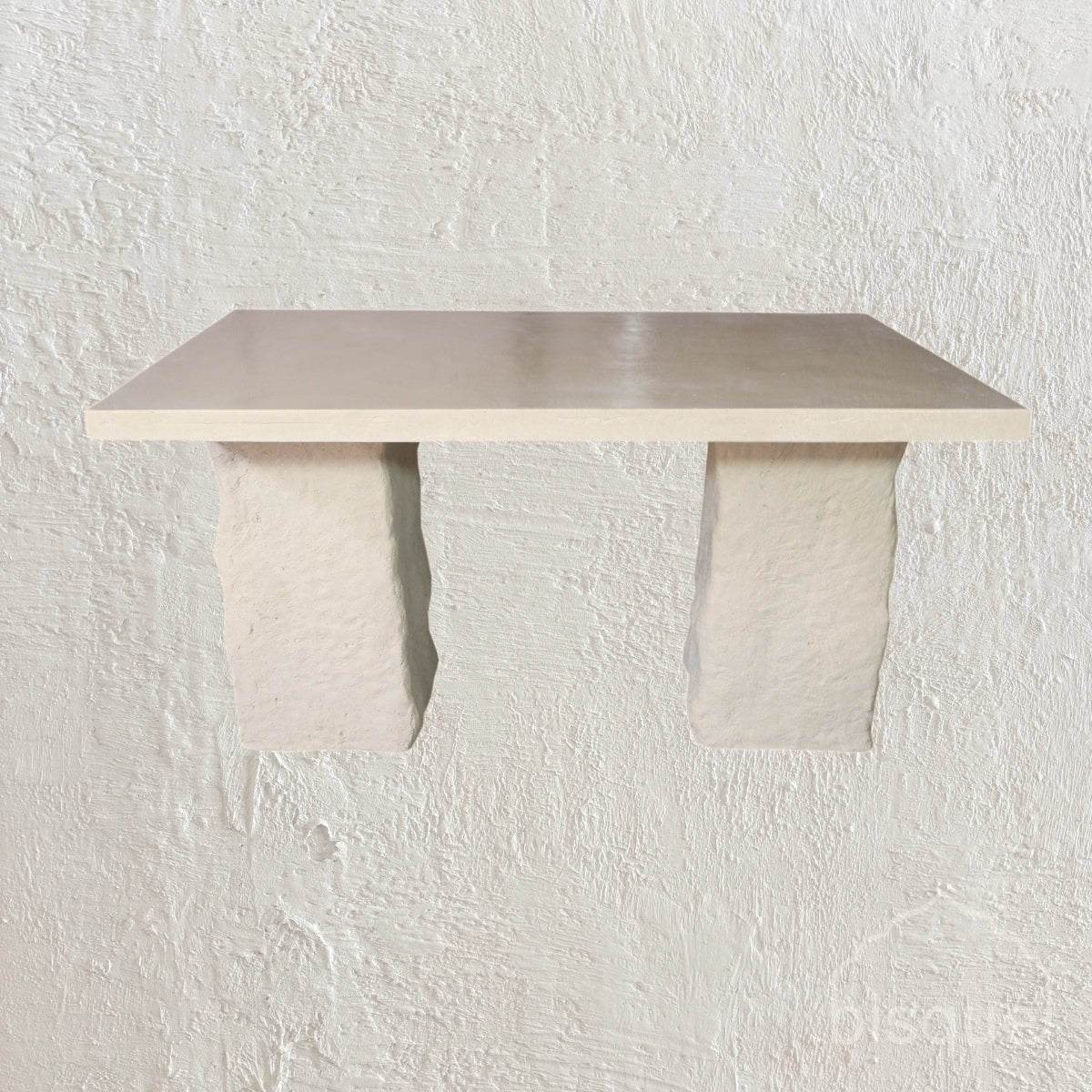 Alba : GRC cream 'stone' dining table.