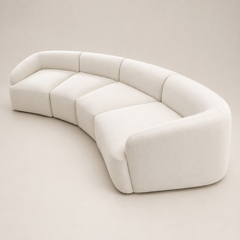 Sofa : Luca : Modular Curve Lounge | Off White