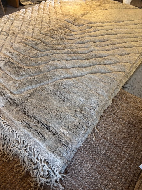 Essaouira : Moroccan Rug, Taupe, Large