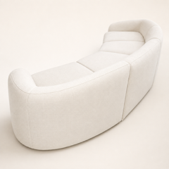 Sofa : Luca : Modular Curve Lounge | Off White