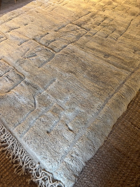 Fes : Moroccan Rug, Taupe, Large