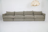 Himari Modular Sofa 4 Piece, Taupe