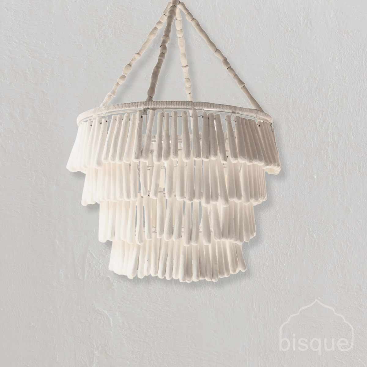 Gianna : Resin drops chandelier