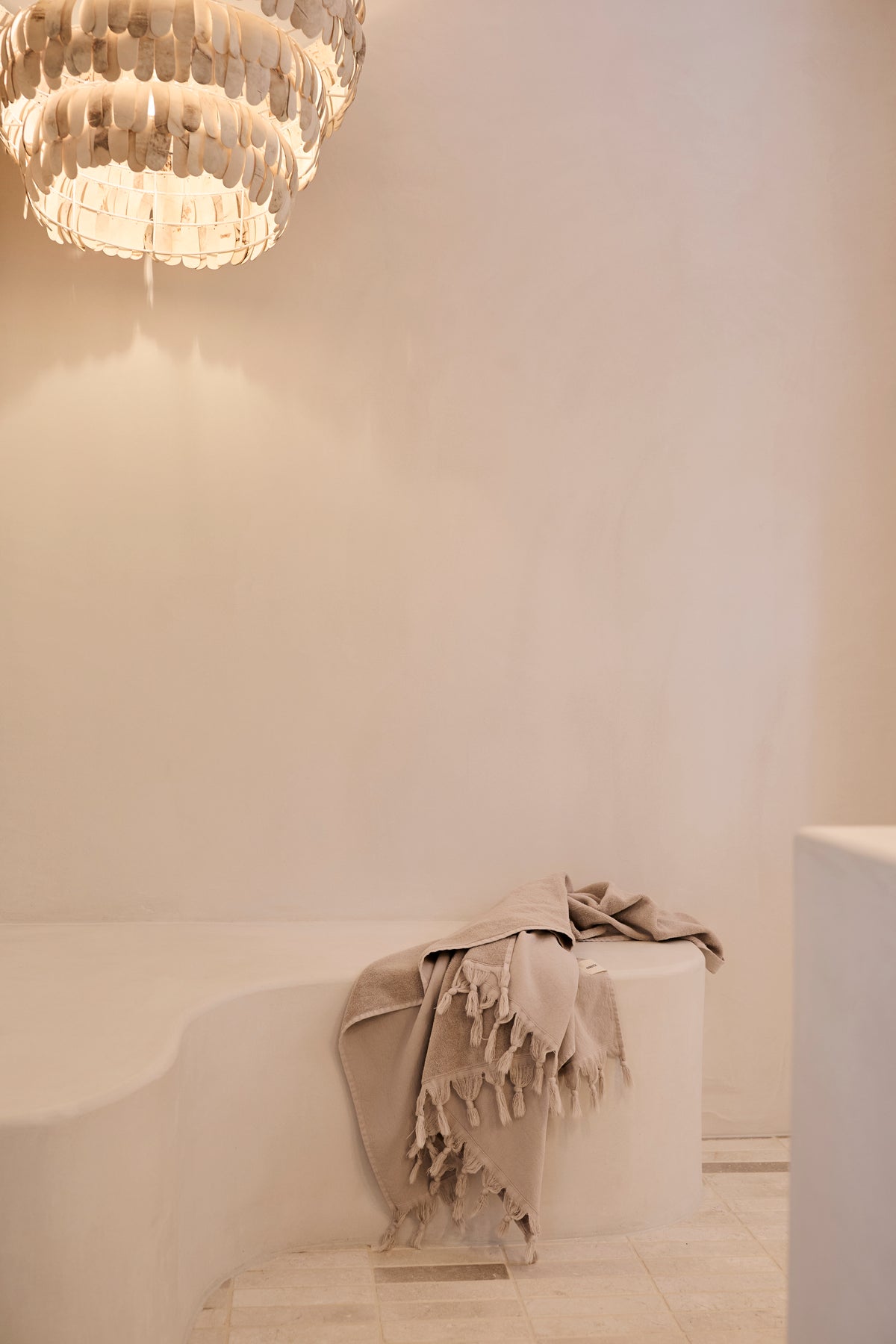 Adi : Coconut Shell "U" Pendant Light.