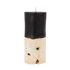 Mountain Stone Candle - Chocolate 8.5cm diam x 20cm h