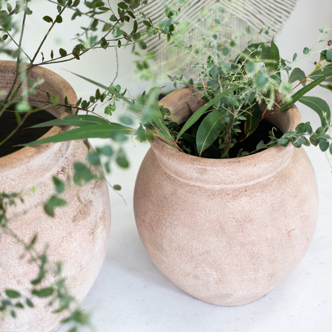 Chinuku : Terracotta Pot Dusty PInk Medium