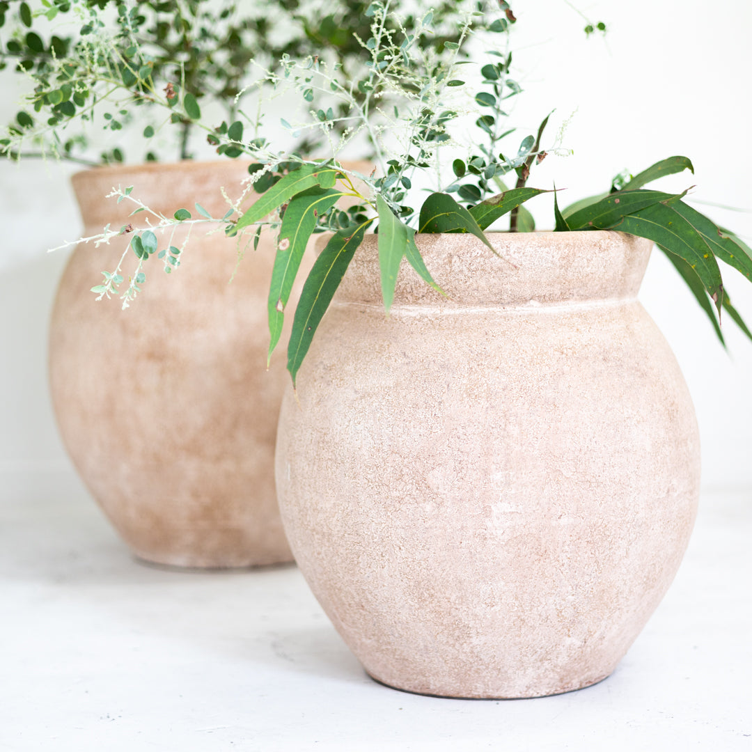 Chinuku : Terracotta Pot Dusty PInk Medium