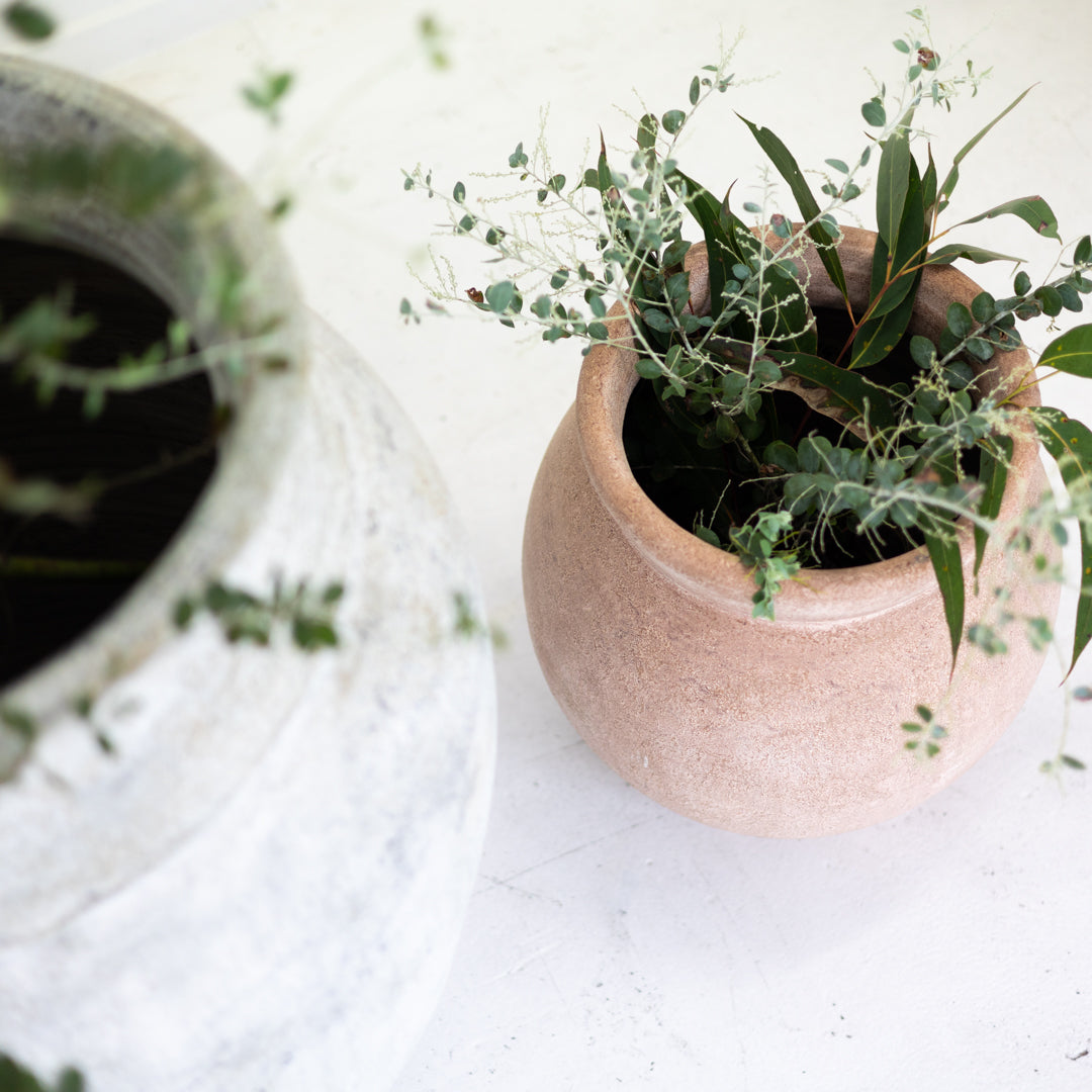 Chinuku : Terracotta Pot Dusty PInk Medium
